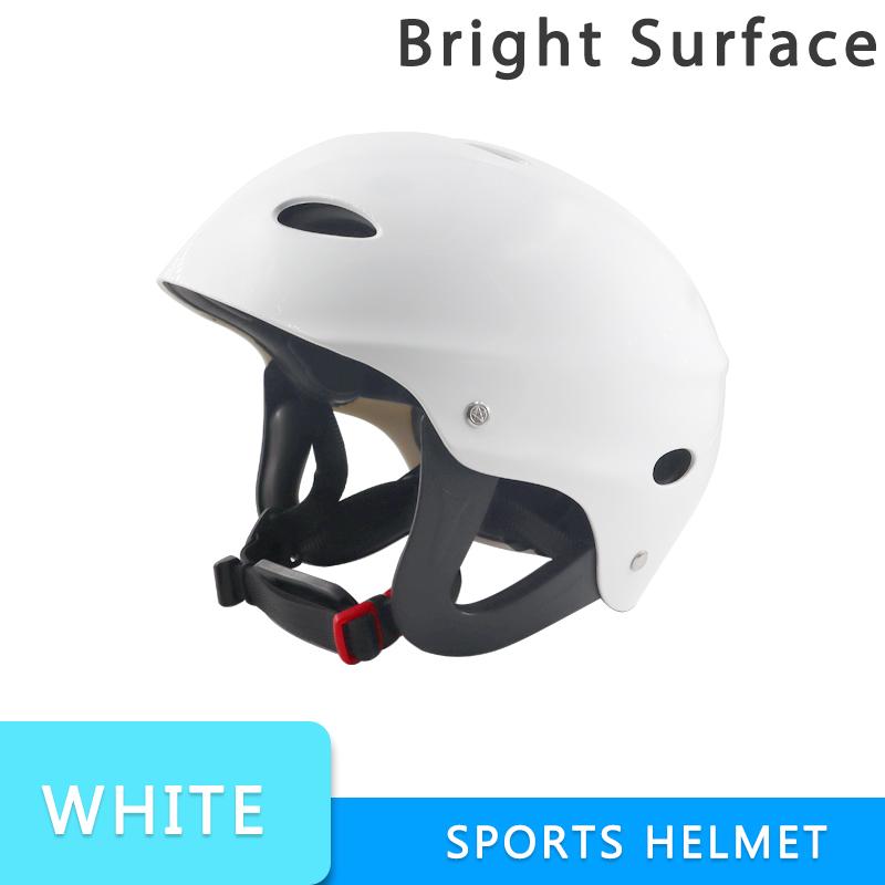 Water Sports Helmet ABS+EVA Half Shell for Kayak SUP Wakeboard Skateboard, Adjustable Vented