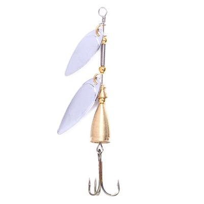 Yediao Fishing Lures, Fishing Spoon,Trout Lures, Bass Lures, Spinning Lures,Hard Metal Spinner Baits Kit