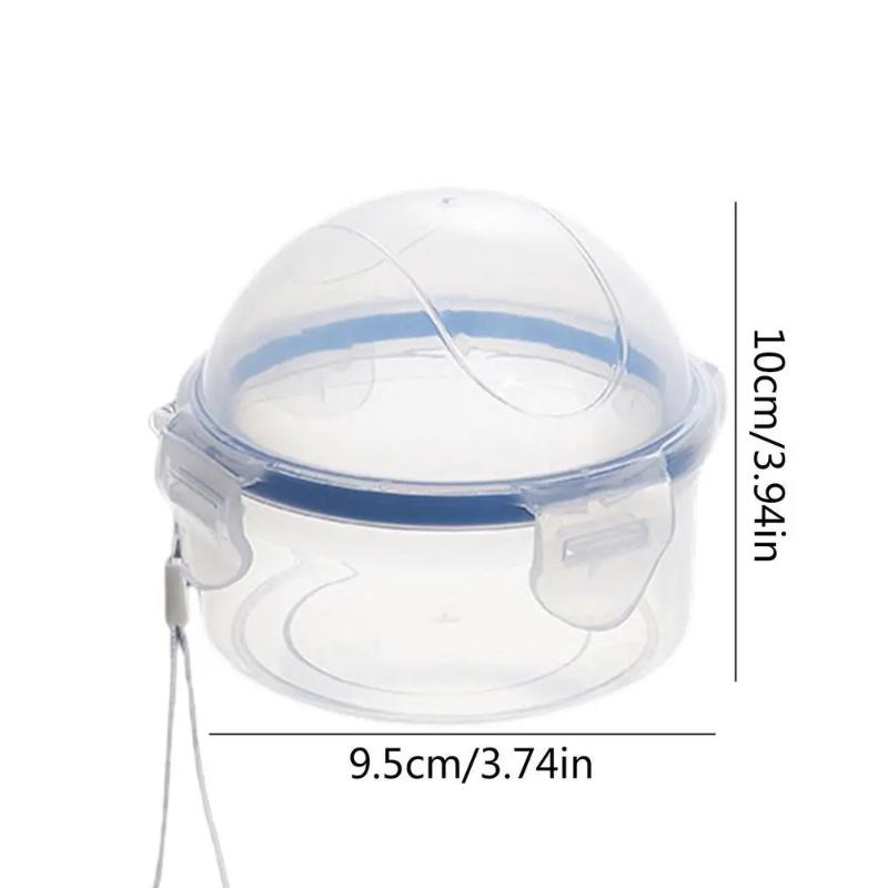 Potravinová konzervace ovoce Skladovací krabice na jablka Kulatý uzavřený krabice na cibuli na zeleninu Mikrovlnná trouba Ohřívací krabice na oběd