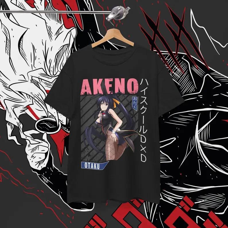 High School Fanmade Akeno Girl Anime Waifu Cosplay Unisex TShirt Gift Unisex 2 S
