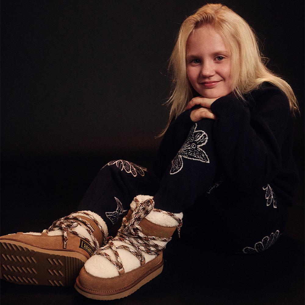 [mardimercredi] KIDS LUNE BOOTS_CHESTNUT 170