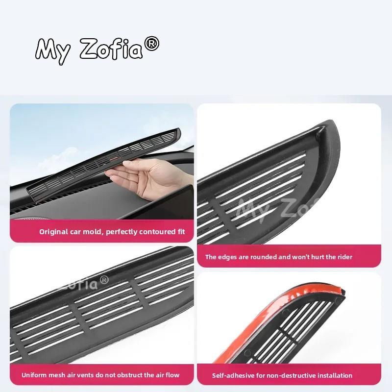 For GWM Ora 5 2025 2026 2027 Car Dashboard Air Vent Protection Cover Dustproof Grille Guard Auto Interior Decor Accessories