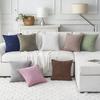 New Double-sided Bubble Corduroy Pillow Solid Color Dormitory Pillow Bedside Cushion Sofa Pillow Cover