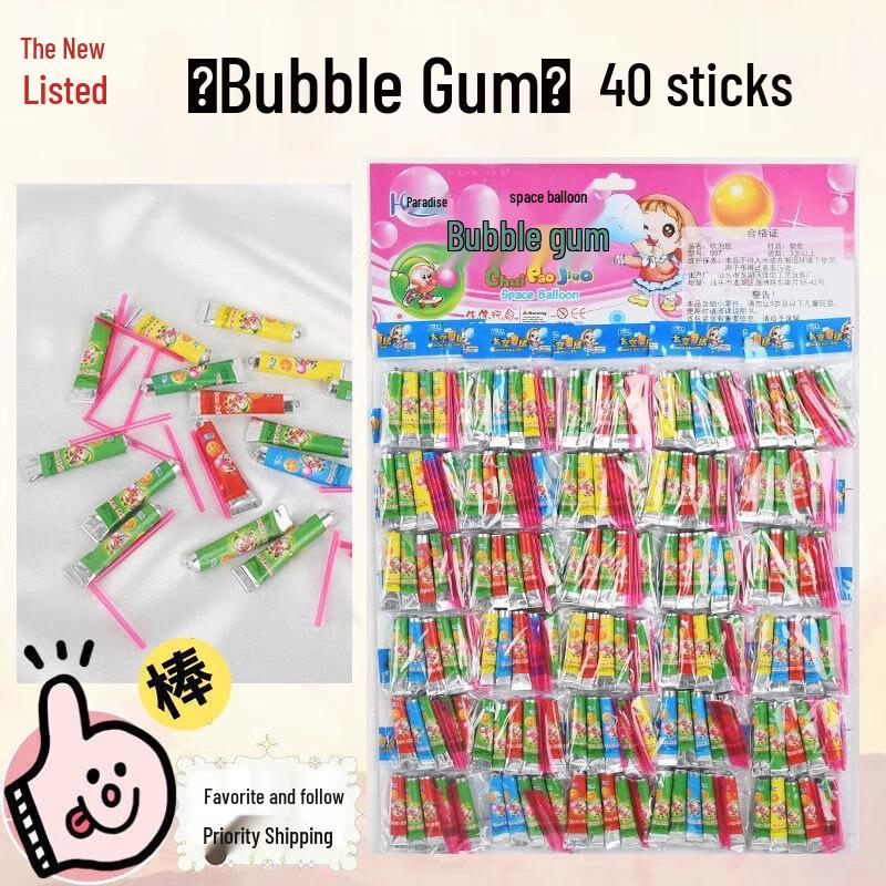 Bubble Gum Billy's Nostalgic Space Balloons - Durable, Safe Blow Ball Toy for Kids