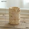Solid wood Christmas candle holders, festive decor fragrance containers for candlelight dinner layout