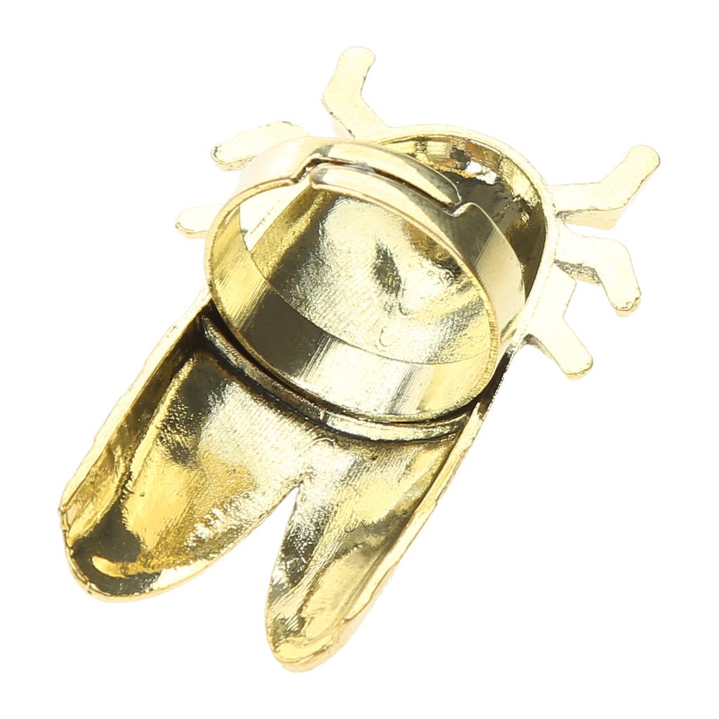 Elegant Insect Shaped Rings Jewelry Unique Rings Jewelry Unisex Gold Color Finger with Large Cicada for Fashioniasts