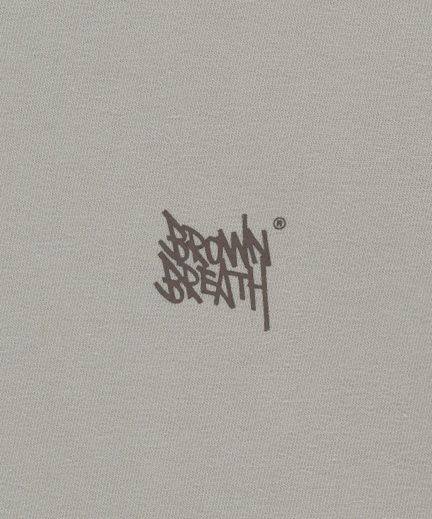 BROWNBREATH W Sleepy Tag Tee - Beige