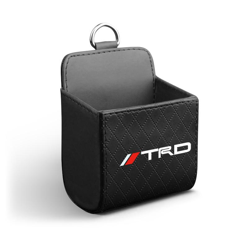 Förvaringsväska för bilinteriör Luftutsläpp Skräppåse Hängande Organizerlåda för Toyota GR TRD Chr Corolla Yaris Rav4 E150 E120 Land Cruiser