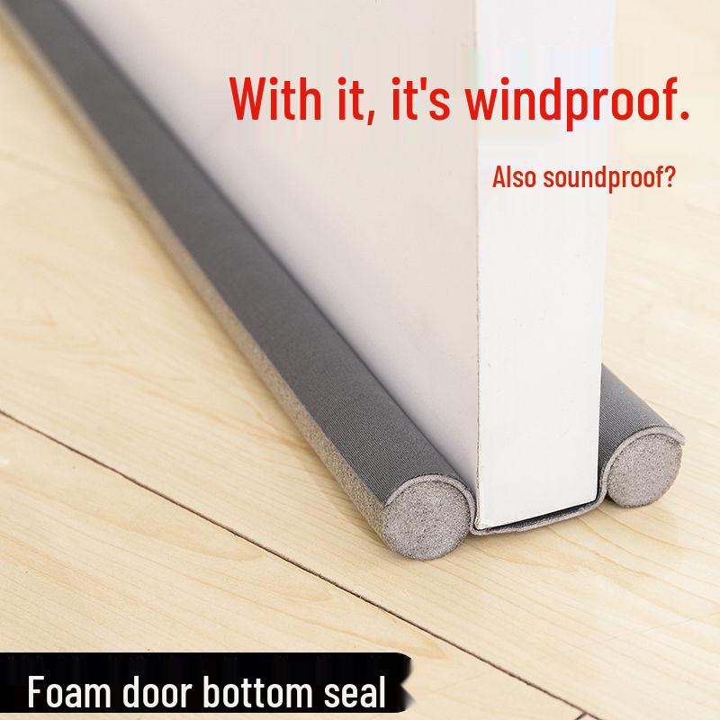 Soundproof Windproof Door Bottom Sealing Strip and Sticker