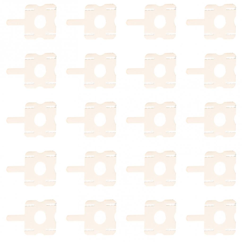 20 Pcs 4S Lithium Battery Pack Replace Spot Welding Nickel Sheet U-Shaped.