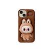 Cartoon Stand Pull-Cloth Case for iPhone 14/13/12/11 and 17/16/15 Pro Max