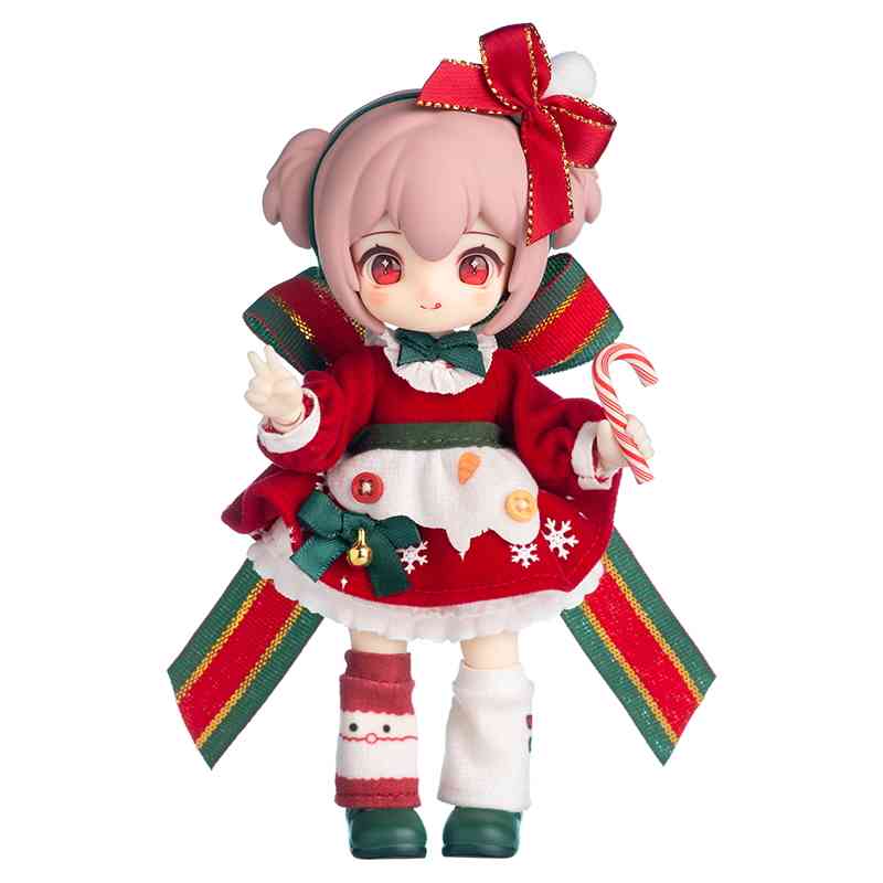 

Original Christmas Nagi Animal Kindergarten Wishing Party Series Hanging Card Cute Bjd Action Doll Desktop Decoration Toy Gift