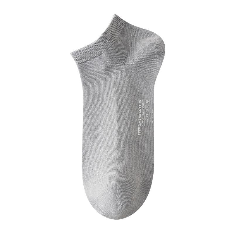 Female Spring and Summer Pure Cotton 7A Antibacterial Deodorant Sweat Absorption with Short Boat Socks