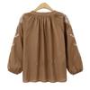 Tooxika New Large Size Women's Tops Ethnic Style Embroidered Blouse Tassel Drawstring Shirt