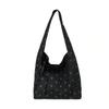 Spring and Summer Fashion Shoulder Bag Temperament Polka Dot Large Capacity Tote Bag