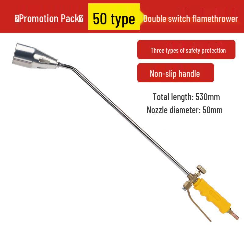 Portable Liquefied Gas Blowtorch for Household Use - Ideal for Singeing Pig Hair and Fire Starting