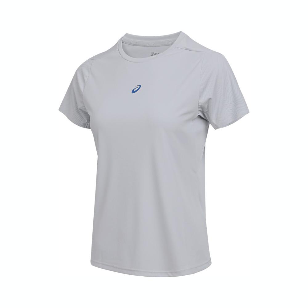 ASICS D.FRESH T Shirts Women s Gray Crew Neck Moderate 2012D252-020 L