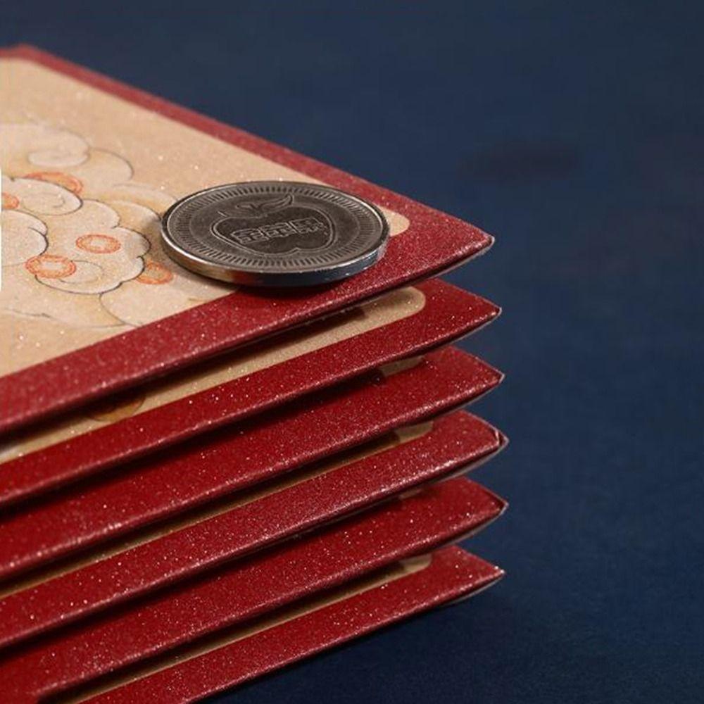 6Pcs Chinese Style 2026 New Year Red Envelope Spring Festival Envelope Marriage Celebration