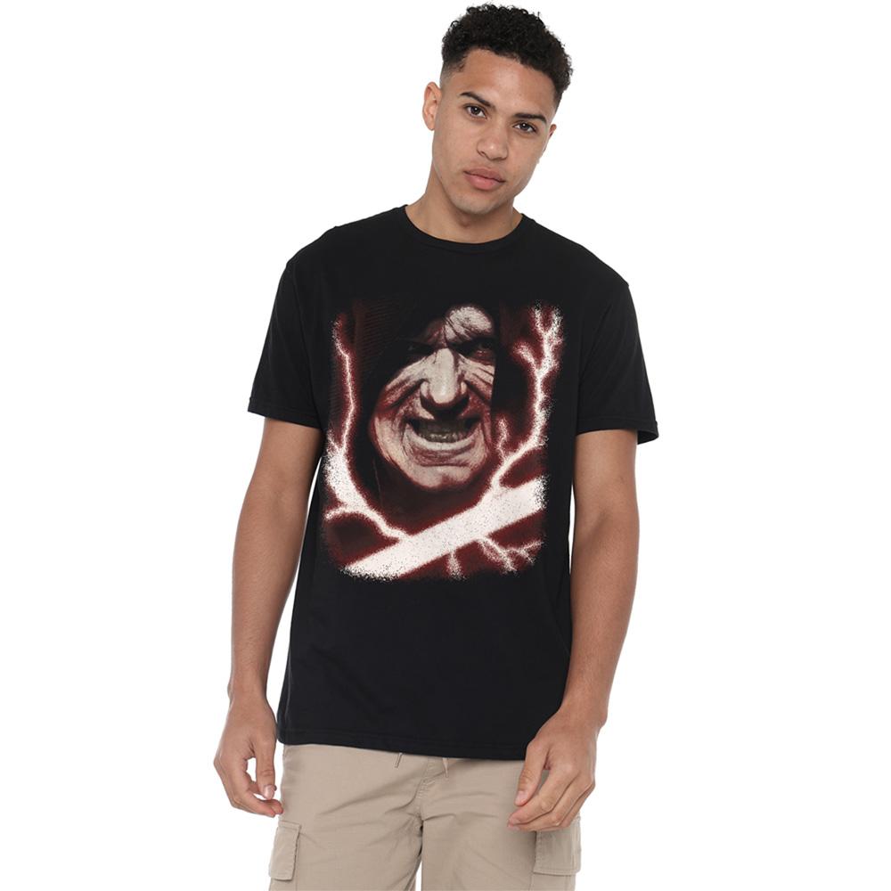 STAR WARS Unisex Adult Sheev Palpatine Big Face T-Shirt