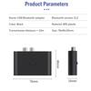Bluetooth 5.3 Receiver Transmitter U Disk Rca 3.5Mm Aux Jack Stereo Music Wireless Audio Adapter For Car Kit Speaker Tv