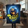 1PC Rabbids Invasion Fantasy Blanket, High Quality Comfortable for All Seasons, Home Decor, Warmth and Comfort