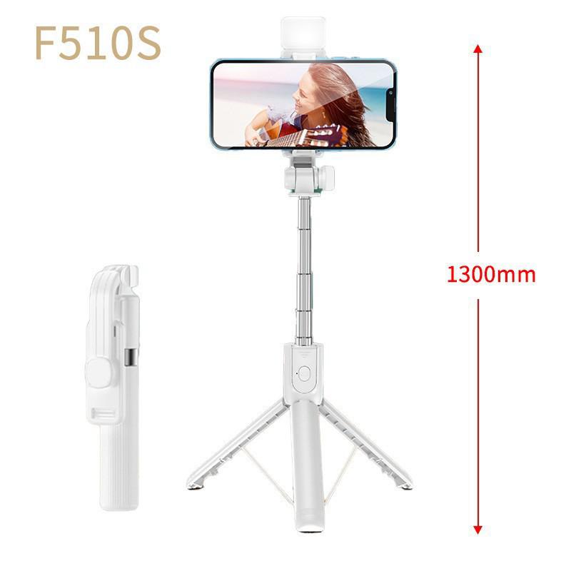 Mini Portable Bluetooth Selfie Stick & Tripod with Remote Control for Live Streaming and Phone Holder