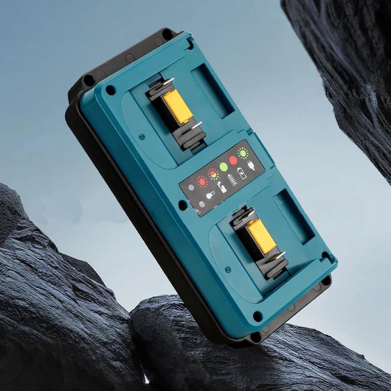 Power Tools Parts for Makita 14.4V 18V Lithium Battery DC18RD Portable Fast Charger BL1830 BL1860B BL1850B BL1430 BL1460 DC18RC