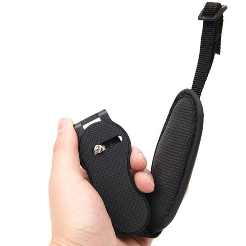 Camera Hand Strap Quick-Release Soft Grip Adjustable Wrist Belt Leather Hand Grip Strap for DSLR and Mirrorless Cameras
