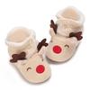 Infant Baby Boots Cute Cartoon Newborn Shoes Winter Non-Slip Fleece Kids Shoes