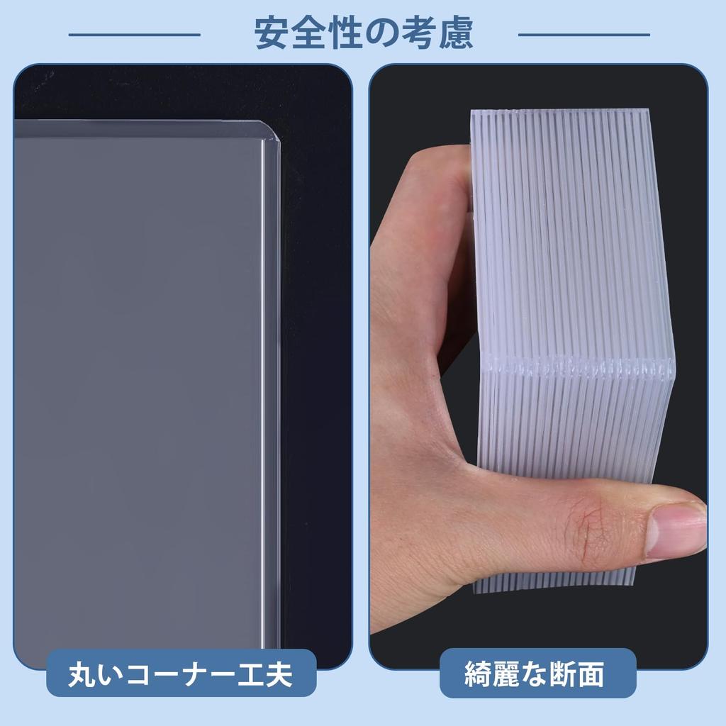 30 Card Loader Cards with Top Card Case Hard Card Case Regular Size Card Holder Trading Card Holder Coin Case Scratch Prevention Collection Protection