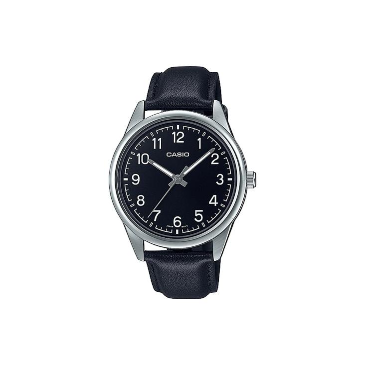CASIO Men Standard Series Black Watch MTP-V005L-1B4 MTP-V005L-1B4 Black Dial