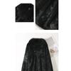 Trendy Winter Plus Size Short Faux Rabbit Fur Coat Faux Leather Fox Fur Collar Shearling Integrated Warm Outerwear
