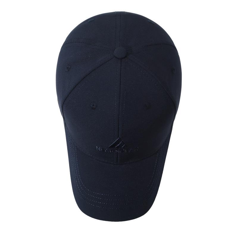 Spring And Autumn Three-Dimensional Embroidery Cap Men'S Outdoor Sunshade Sunscreen Baseball Cap Simple And Versatile Sports Men'S Hat