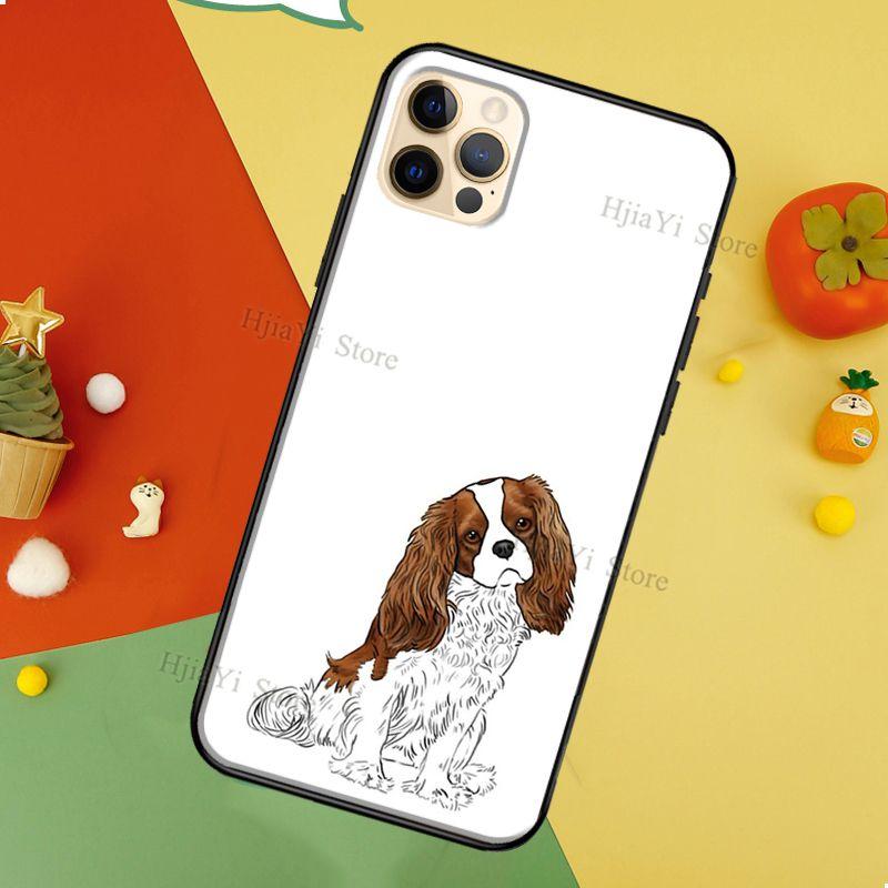Cavalier King Charles Spaniel Phone Case For iPhone 13 11 14 12 Pro Max 7 8 Plus X XR XS Max SE 2020 12 13 Mini Back Cover