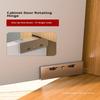 1 Set Easy Installation With No Drilling Needed Stainless Steel Glass Door Hinges Suitable For 5~6Mm Glass Pack Of 2