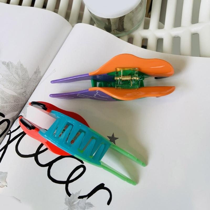 Delicate Bird Shape Hair Claw for Woman Girl Skincare Makeup Jaw Clip for Thin Hair Skidproof Ponytail Hold Hair Clip