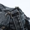 Denim Shoulder Bag Women's Crossbody Bag Multi-Compartment Mother Bag