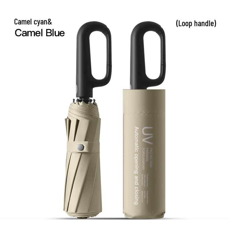 MAYDU M3393 Automatic Tri-fold UV Protection Umbrella