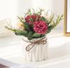 Colorful Nordic Modern Imitation Ceramic Plastic Flower Vase Invincible Wedding Birthday Art Home Arrangement Decoration