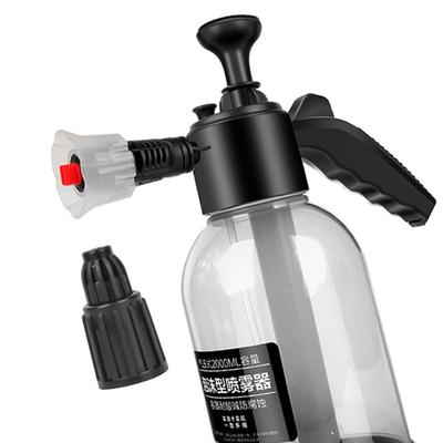 Autowasch-Schaumsprühflasche 2L Mehrzweck für Innen Außen Rasen Klar Schwarz