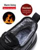 Warm, Non-Slip Waterproof Velvet-Lined Winter Cotton Shoes for Middle-Aged and Elderly Men and Women
