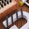 36Pcs Leather Stamping Tool Stainless Steel Handle Number and Letter Stamp Punching Tool 6mm Metal Leather Stamp Tool