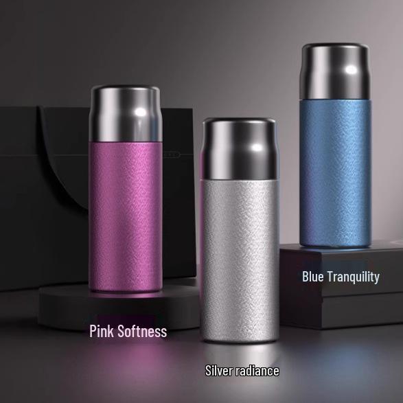 

Портативная термокружка с двойными стенками с титановым покрытием - Антибактериальная, сохраняющая здоровье, роскошный подарок. 401-500ml