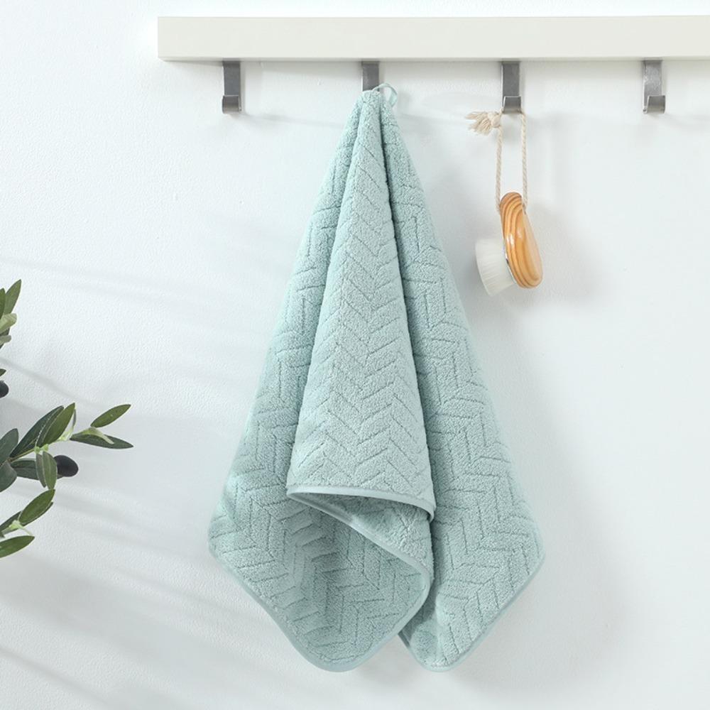 Coral Fleece Face Towel Highly Absorbent Hand-Wiping Towel  for Bathroom Kitchen and Daily Home Use