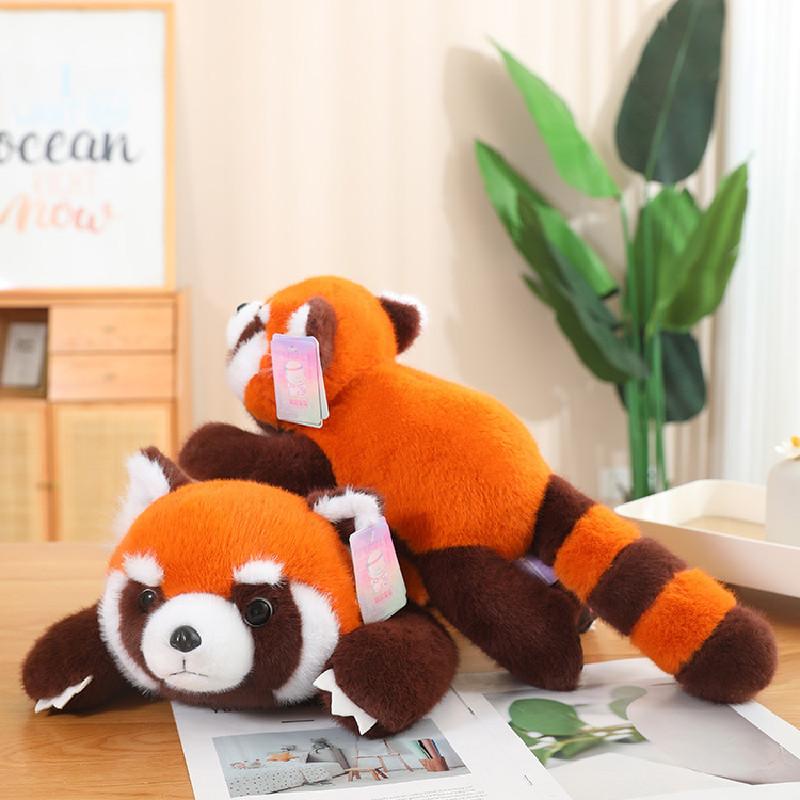 Adorable Raccoon Plush Toy Soft Stuffed Animal Cuddly 25cm To 80cm For Children