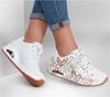 Кроссовки Skechers Uno James Goldcrown Metallic Love white