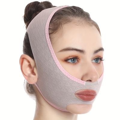 2 Piezas Banda Adelgazante Facial para Dormir Banda Facial Relajante y Lifting Máquina Adelgazante de Barbilla