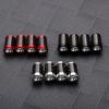 4pcs Car Carbon Fiber Wheel Tire Valve Caps Car Accessories For Hyundai Kona Accent Elantra I20 I30 Sonata NLine Azera GDI Ioniq TT31