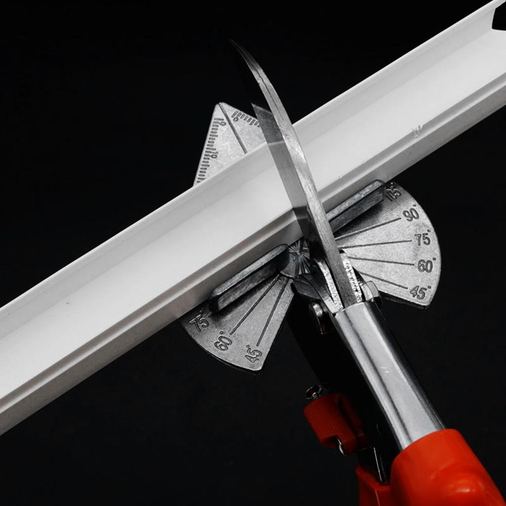 Multi Angle Trunking Scissors   Tube Trim Cutter 45-135 degrees  with Heavy Duty Replaceable Blade Hand Tools for Cutting Soft Wood, Plastic