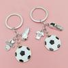 Creative DIY Sports Ball Football Keychain Bag Accessories